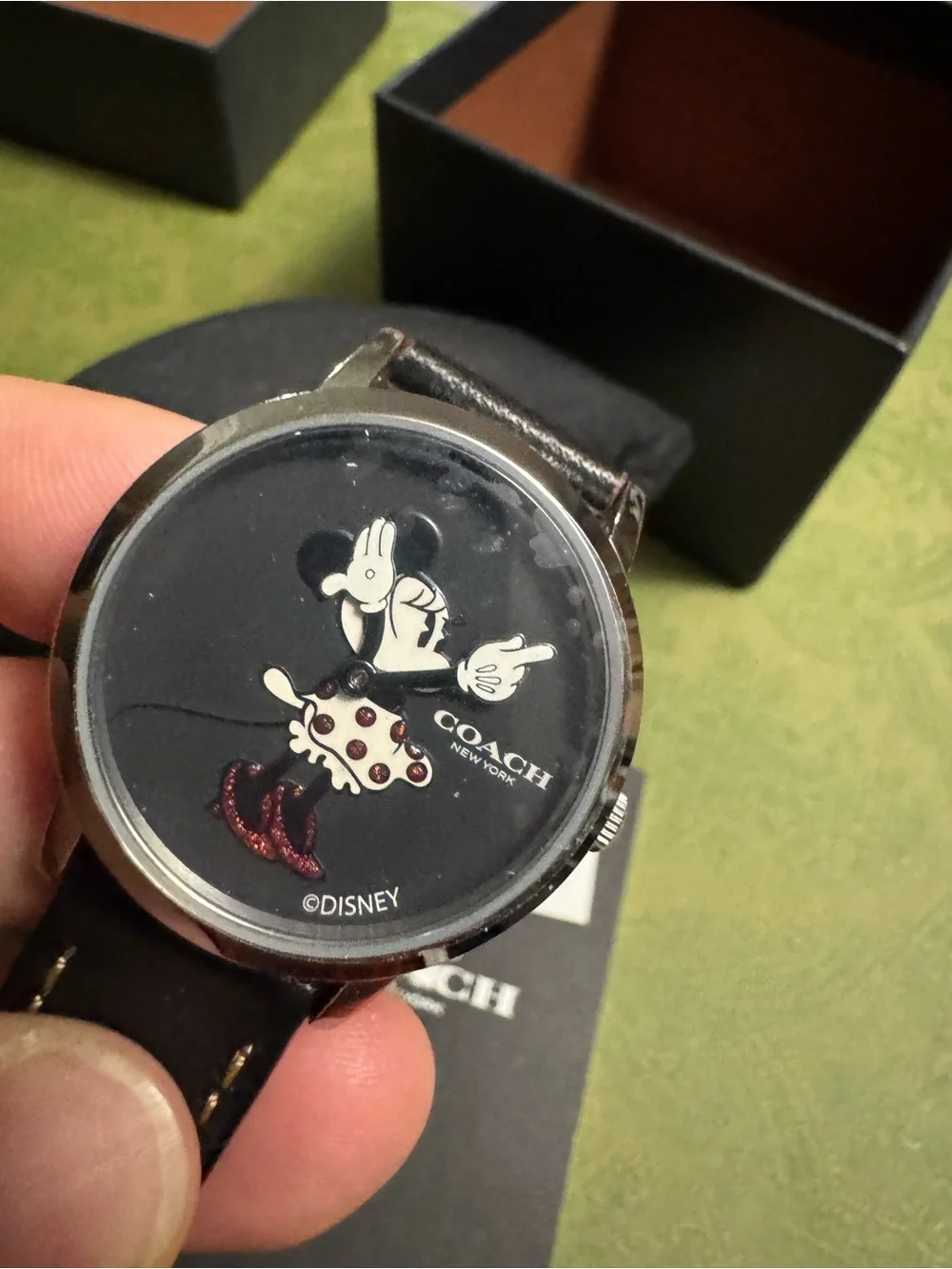 NWT Coach x Disney Minnie Mouse watch